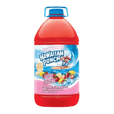 Hawaiian Punch Lemon Berry Drink 3.78ltr (1 Gallon) (Box of 4)