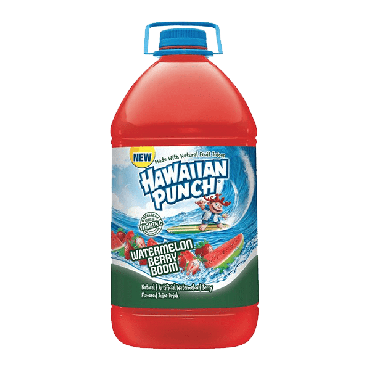 Hawaiian Punch Watermelon Berry Drink 3.78ltr (1 Gallon) (Box of 4)