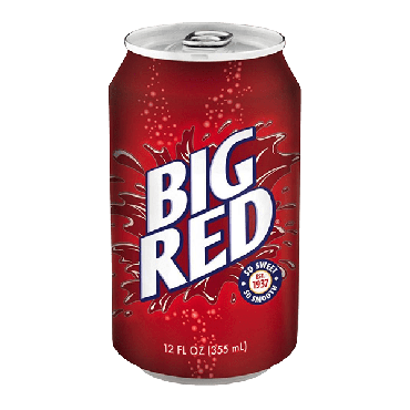 Big Red Soda 355ml (12 fl.oz) (Box of 12)