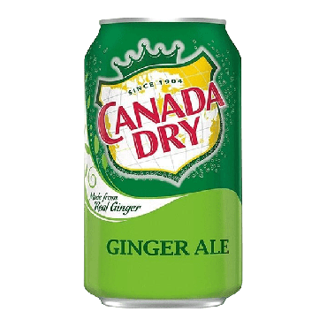 Canada Dry Ginger Ale 355ml (12 fl.oz) (Box of 12)