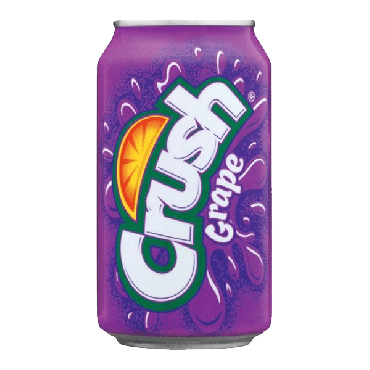 Crush Grape Soda 355ml (12 fl.oz) (Box of 12)
