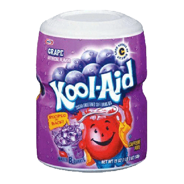 Kool Aid Grape Tub 538g (8 Quarts) (Box of 12)