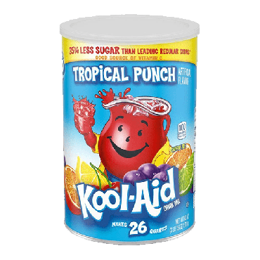Kool Aid Tropical Punch 1.78kg (26 Quarts) (Box of 6)