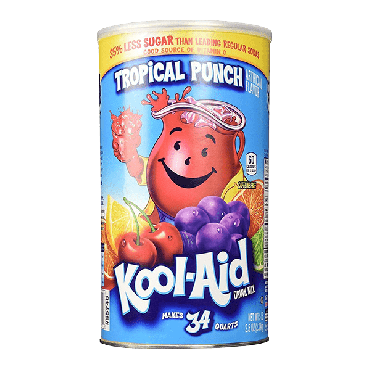 Kool Aid Tropical Punch Tub 2.33kg (34 Quarts) (Box of 6)
