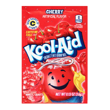 Kool Aid Sachet Cherry (2 Quarts) (Box of 48)