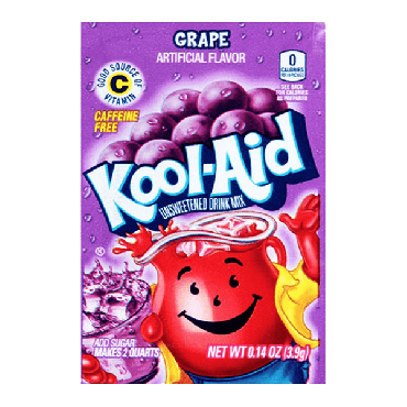 Kool Aid Sachet Grape (2 Quarts) (Box of 48)