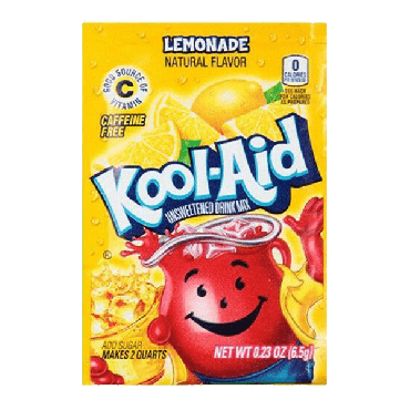 Kool Aid Sachet Lemonade (2 Quarts) (Box of 48)