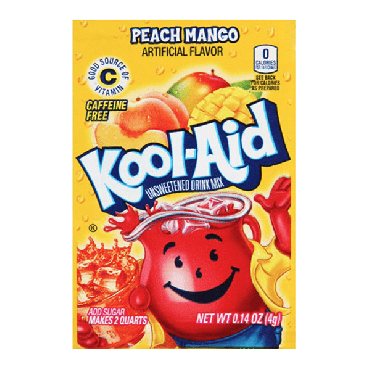 Kool Aid Sachet Peach Mango (2 Quarts) (Box of 48)