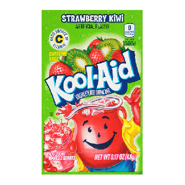 Kool Aid Sachet Strawberry & Kiwi (2 Quarts) (Box of 48)