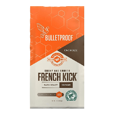 Bulletproof French Kick Ground Coffee (12 oz) 340g (Box of 6)