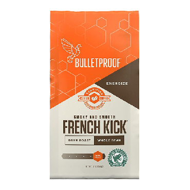Bulletproof French Kick Whole Coffee (12 oz) 340g (Box of 6)