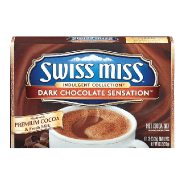 Swiss Miss Dark Chocolate Sensation 283g (10oz) (Box of 12)