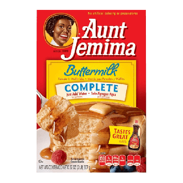 Aunt Jemima Buttermilk Complete Pancake & Waffle Mix 907g (32oz) (Box of 6)