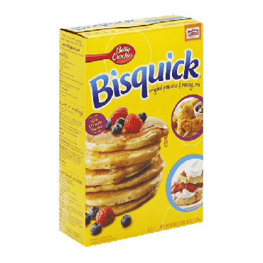 Betty Crocker Bisquick Original Pancake & Baking Mix 1.7kg (60oz) (Box of 8) - BB 25 MARCH 2022