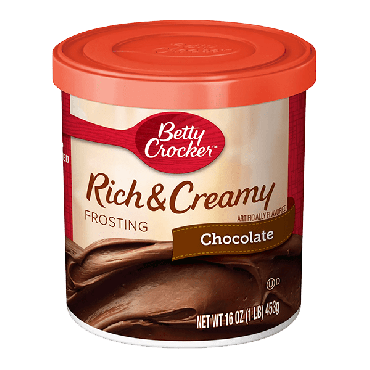 Betty Crocker Chocolate Frosting 453g (16oz) (Box of 8)