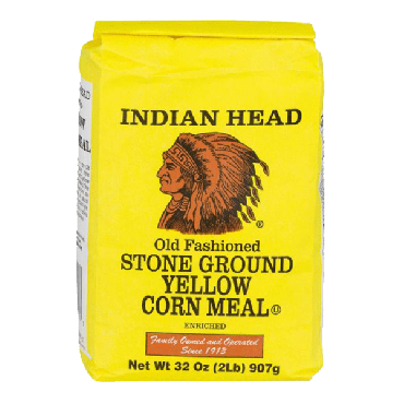 Indian Head Yellow Corn Meal 907g (2lbs) (Box of 15)