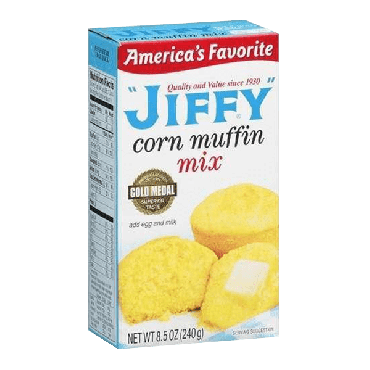 Jiffy Corn Muffin Mix 240g (8.5oz) (Box of 24) 