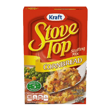 Kraft Stove Top Cornbread Stuffing 170g (6oz) (Box of 12)
