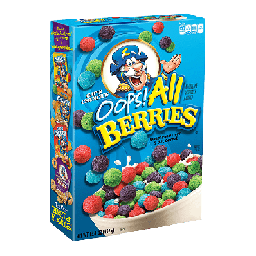 Captain Crunch Oops Berry 326g (11.5oz) (Box of 14)