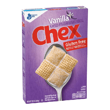 Chex Vanilla Cereal 343g (12.1oz) (Box of 6)