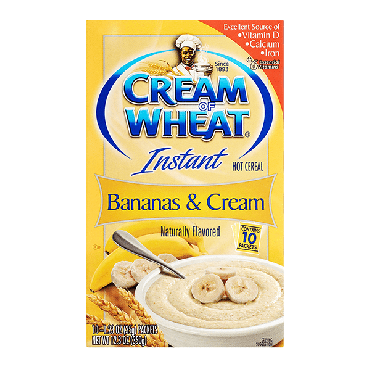 Cream of Wheat Instant Bananas & Cream 350g (12.3oz) (Box of 6)