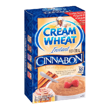 Cream of Wheat Instant Cinnabon 349g (12.3oz) (Box of 12)