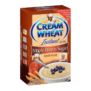 Cream of Wheat Instant Maple & Brown Sugar 354g (12.5oz) (Box of 12)