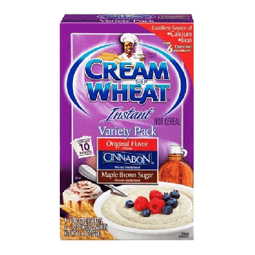 Cream of Wheat Instant Variety 322g (11.4oz) (Box of 12)
