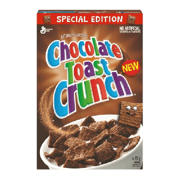 Chocolate Toast Crunch Cereal 352g (12.4oz) (Box of 12)