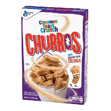 Cinnamon Toast Churros Cereal 337g (11.9oz) (Box of 12)