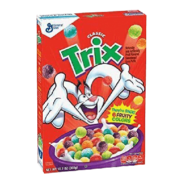 General Mills Trix 303g (10.7oz) (Box of 12)