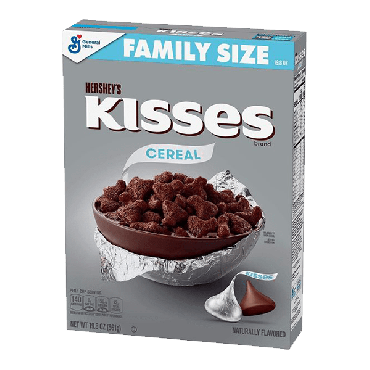 Hershey's Kisses Cereal 561g (19.8oz) (Box of 12)