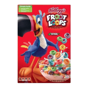 Kellogg's Froot Loops 286g (10.1oz) (Box of 16)