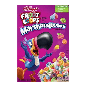 Kellogg's Froot Loops Marshmallows 286g (10.1oz) (Box of 16)