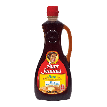 Aunt Jemima Butter Lite Syrup 355ml (12oz) (Box of 12)