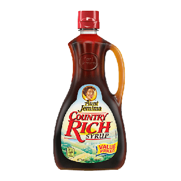 Aunt Jemima Country Rich Syrup 710ml (24oz) (Box of 12)