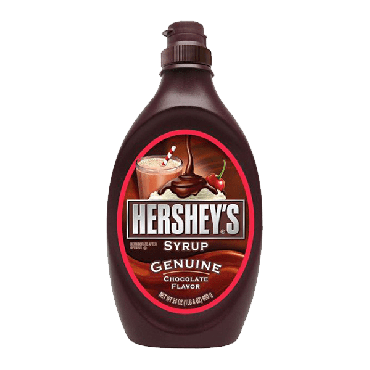 Hershey's Genuine Chocolate Syrup 680g (24oz) (Box of 6) 