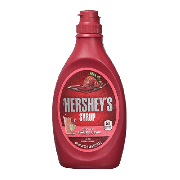 Hershey's Strawberry Syrup 623g (22oz) (Box of 12)