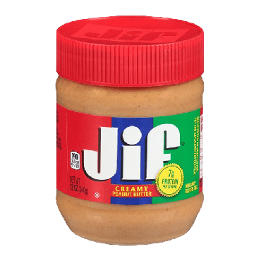 Jif Creamy Peanut Butter 340g (12oz) (Box of 12)
