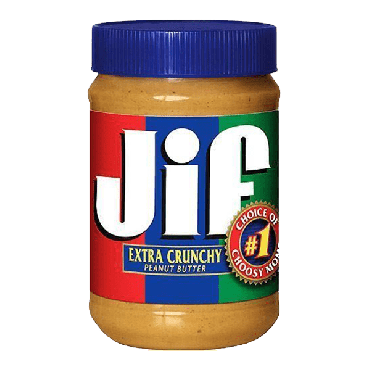 Jif Extra Crunchy Peanut Butter 794g (28oz) (Box of 10)