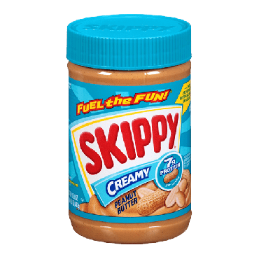 Skippy Creamy Peanut Butter 462g (16.3oz) (Box of 12)