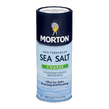 Morton Sea Salt Coarse 500g (17.6oz) (Box of 12)