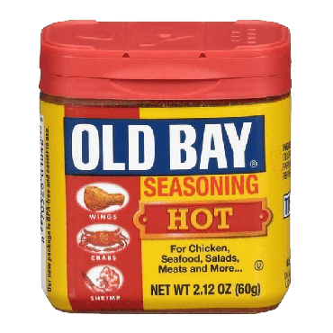 Old Bay Hot Seasoning 60g (2.12oz) (Box of 12)