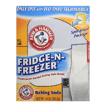 Arm & Hammer Pure Baking Soda Fridge Freezer 397g (14oz) (Box of 12)