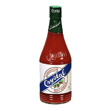 Crystal Louisiana Hot Sauce 177ml (6oz) (Box of 24)