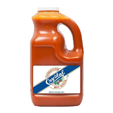 Crystal Louisiana Hot Sauce 1 Gallon, 3.78 ltr (128oz) (Box of 4)