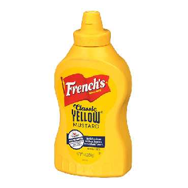 French's Classic Yellow Mustard 396g (14oz) (Case of 16)