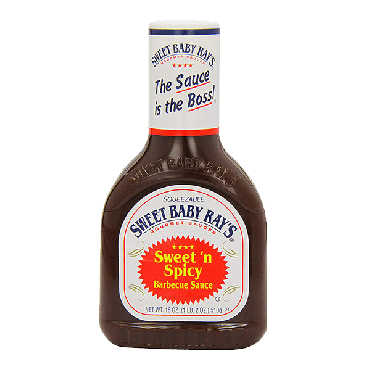 Sweet Baby Rays Sweet & Spicy Barbecue Sauce 510g (18oz) (Box of 12)