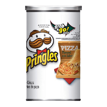 Pringles Pizza Flavour Potato Chips 71g (2.5oz) (Box of 12)