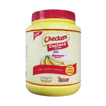 Checkers Custard Powder Banana Flavour 2kg (Box of 3)